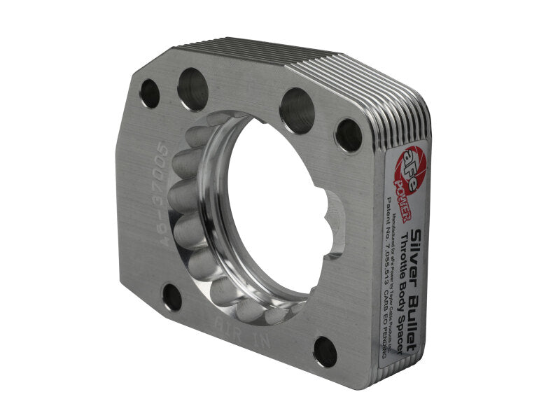 aFe 2000-2003 Honda S2000 L4 2.0L Silver Bullet Throttle Body Spacer - Silver (afe46-37005) - photo 3