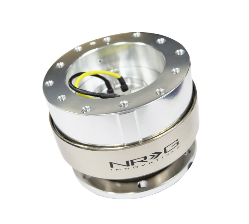 NRG Quick Release Gen 2.0 - Silver Shiny Body / Brushed Silver Ring (SRK-200SSL) - photo 4