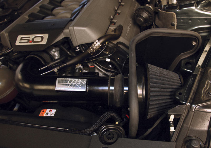 K&N 2015 Ford Mustang GT 5.0L V8 Black Performance Intake Kit (knn71-3535) - photo 4