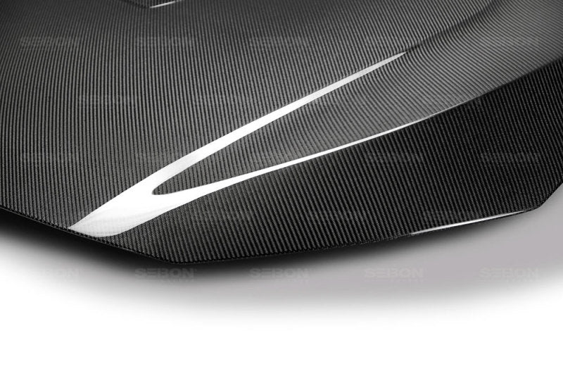 Seibon 2016-2017 Honda Civic TR Carbon Fiber Hood - photo 4