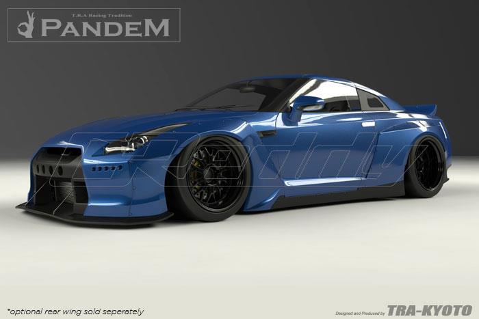 GReddy 2009+ Nissan GT-R R35 Pandem Aero Front Bumper Only
