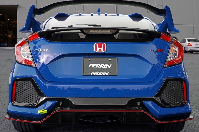 Perrin 17-21 Honda Civic Si/Type R/Touring/Hatchback Tow Hook Kit Rear - Neon Yellow (PHP-BDY-251NY) - photo 5