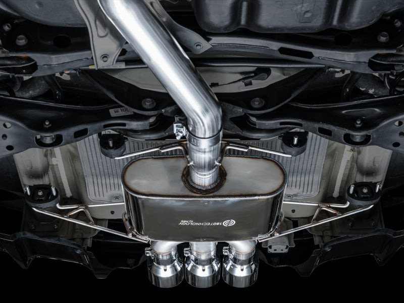 AWE Tuning 2024 Acura Integra Type S DE5 FWD Touring Edition Exhaust with Triple Chrome Silver Tips - photo 3