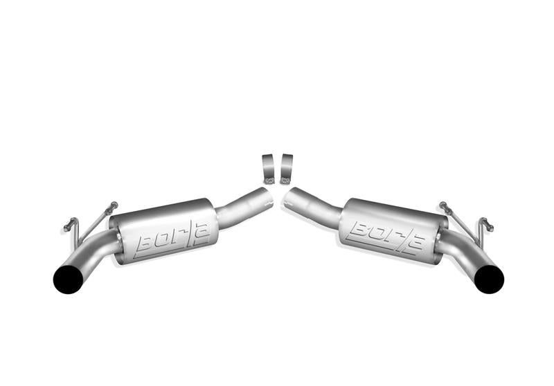 Borla 2010-2011 Chevrolet Camaro SS Coupe/Convertible 6.2L 8cyl SS S-Type Exhaust (REAR SECTION ONLY) - photo 4