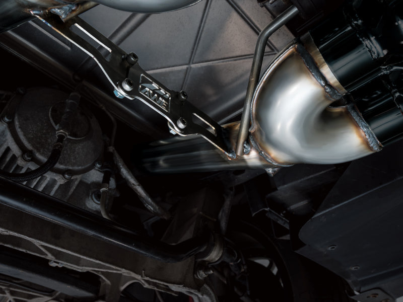 AWE Tuning C6 Chevrolet Corvette Z06/ZR1 Track Edition Axle-Back Exhaust with Diamond Black Tips - photo 2