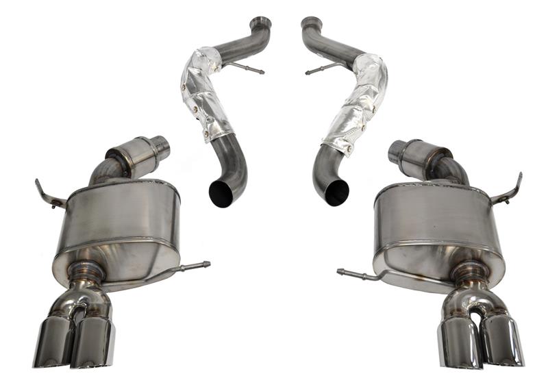 CORSA Performance 2008-2012 BMW M3 Convertible E93 Polished Sport Cat-Back Exhaust - photo 2