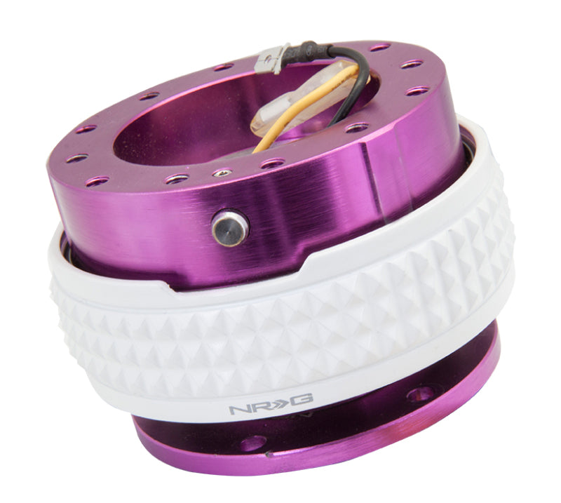 NRG Quick Release Kit - Pyramid Edition - Purple Body / Glow-in-the-Dark Pyramid Ring (SRK-210PP/GL)