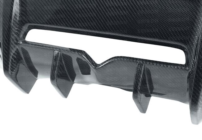Seibon 2012-2013 Scion FR-S / Subaru BRZ Carbon Fiber Rear Diffuser Cover - photo 6