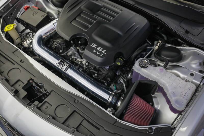 K&N 2011-2012 Chrysler 300 3.6L / 2011-2012 Dodge Challenger/Charger 3.6L Typhoon Performance Intake (knn69-2544TP) - photo 5