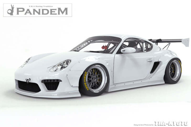 GReddy 2005-2008 Porsche Cayman (987.1) Rocket Bunny Full Wide-Body Aero Kit w/o Wing