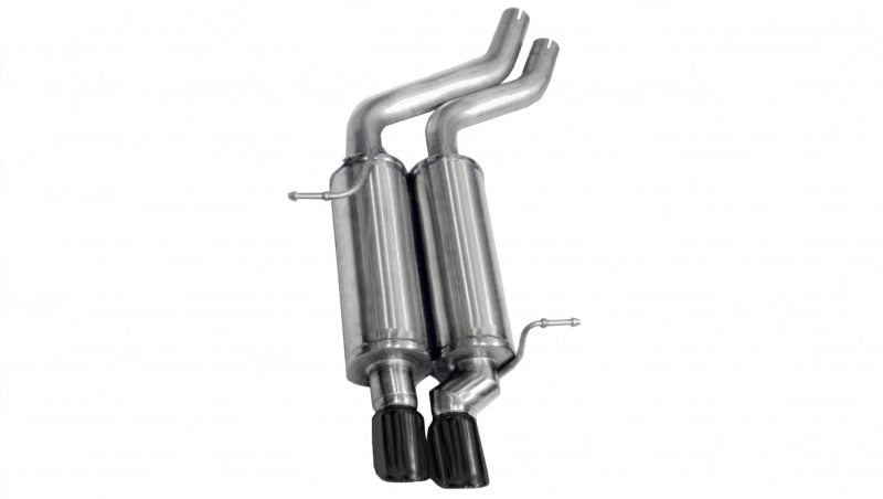 CORSA Performance 2001-2006 BMW 325i/ci Convertible E46 Black Sport Axle-Back Exhaust