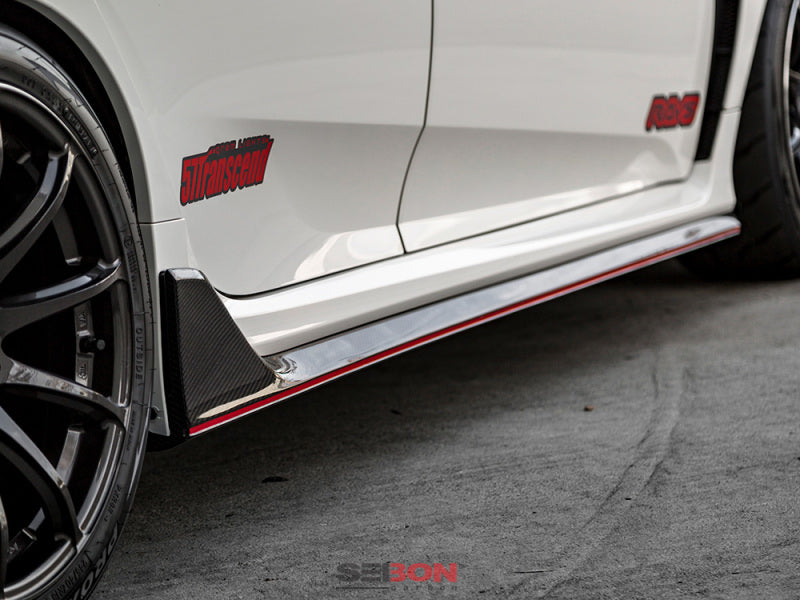 Seibon 2017 Honda Civic Type R OEM Carbon Fiber Side Skirts - photo 6