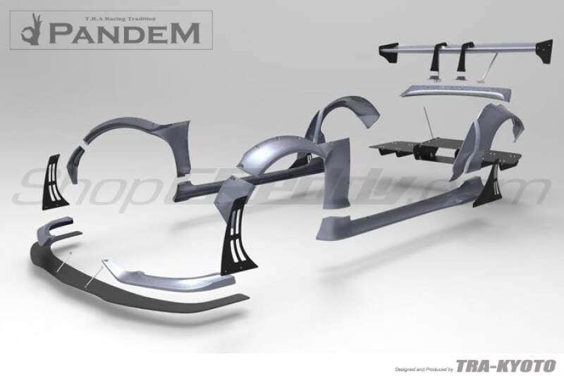 GReddy 2009-2011 Mazda RX-8 Pandem Wide Body Front Over-Fenders - photo 3