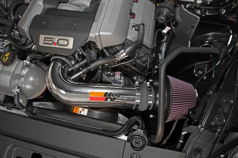 K&N 2015 Ford Mustang GT 5.0L V8 Typhoon Intake Kit (knn69-3535TP) - photo 2