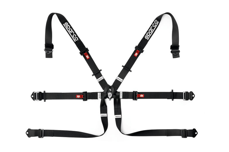 Sparco Belt 6 Point 2in Formula Black (04819H2NR)