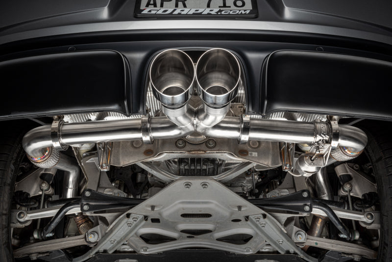 APR 2017-2025 Porsche Boxster/Cayman 718 (982) 2.0T/2.5T Cat-Back Exhaust Right Valve - photo 4