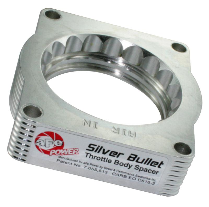aFe Silver Bullet Throttle Body Spacers TBS Ford F-150/Mustang GT 2011-2012 V8-5.0L (afe46-33010) - photo 3