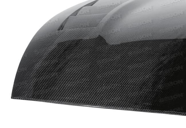 Seibon 2009-2010 Nissan 370Z TS Carbon Fiber Hood - photo 2