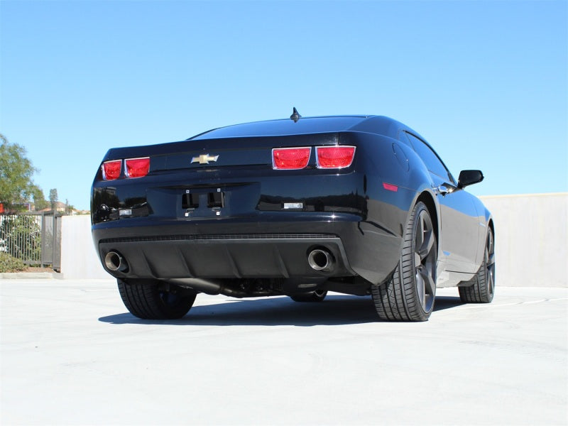 aFe MACH Force-Xp Exhaust 2.5in Stainless Steel Cat-Back 2010-2013 Chevrolet Camaro V6-3.6L (gloss blk tip)
