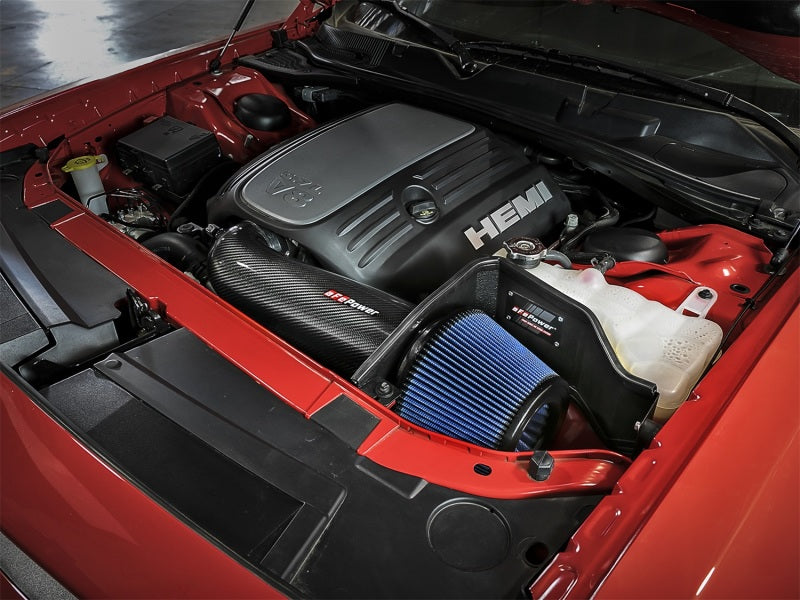 aFe MagnumFORCE Intakes Stage-2 P5R Carbon Fiber AIS 2011-2017 Dodge Challenger/Charger V8-5.7L Hemi (afe54-12162-C)