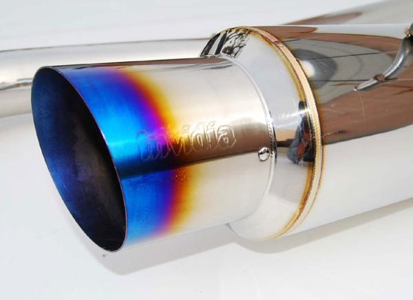 Invidia 2002-2007 WRX/STi 76mm N1 RACING Titanium Tip Cat-Back Exhaust - photo 3