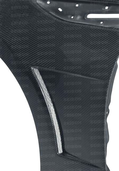Seibon 2012-2013 Scion FR-S / Subaru BRZ 10mm Wider Carbon Fiber Fenders (Pair) - photo 4