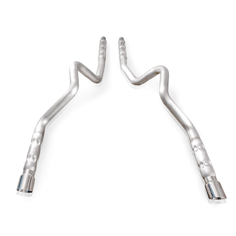 Stainless Works 2011-2014 Mustang GT/2011-2012 Shelby GT500 3in Cat-Back Retro Chambered Mufflers - photo 2