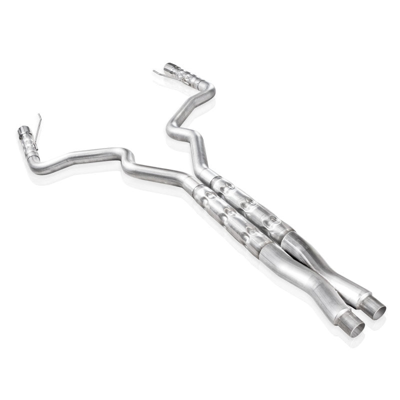 Stainless Works 2015-2016 Mustang GT 3in Cat-Back X-Pipe Retro Chambered Mufflers 2-1/2in Cores