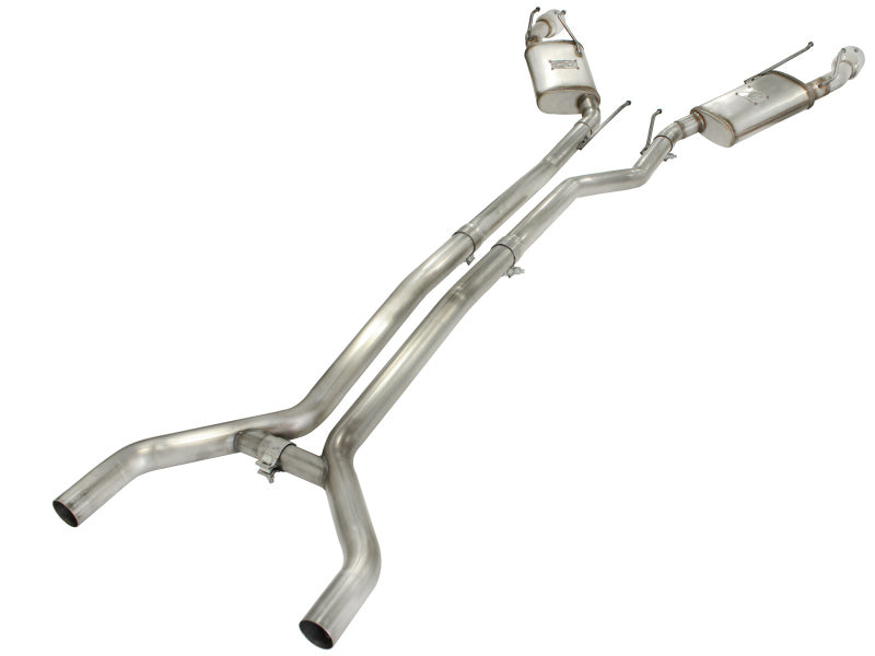 aFe MACH Force-Xp Exhaust 2.5in Stainless Steel Cat-Back 2010-2013 Chevrolet Camaro V6-3.6L (polished tip) - photo 4
