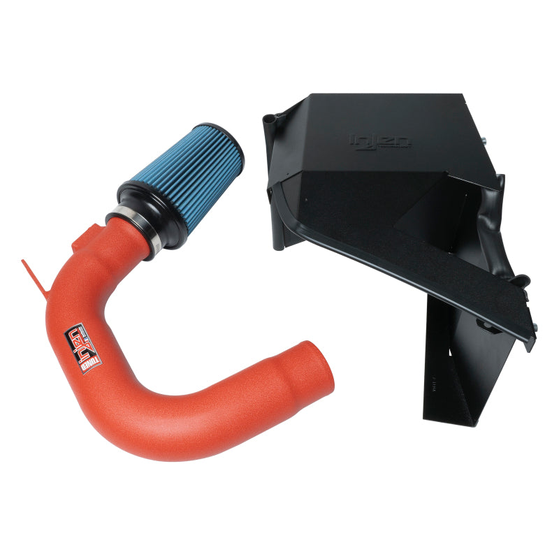 Injen 2015-2021 Subaru WRX 2.0L 4 Cyl. Wrinkle Red Cold Air Intake (injSP1209WR) - photo 4