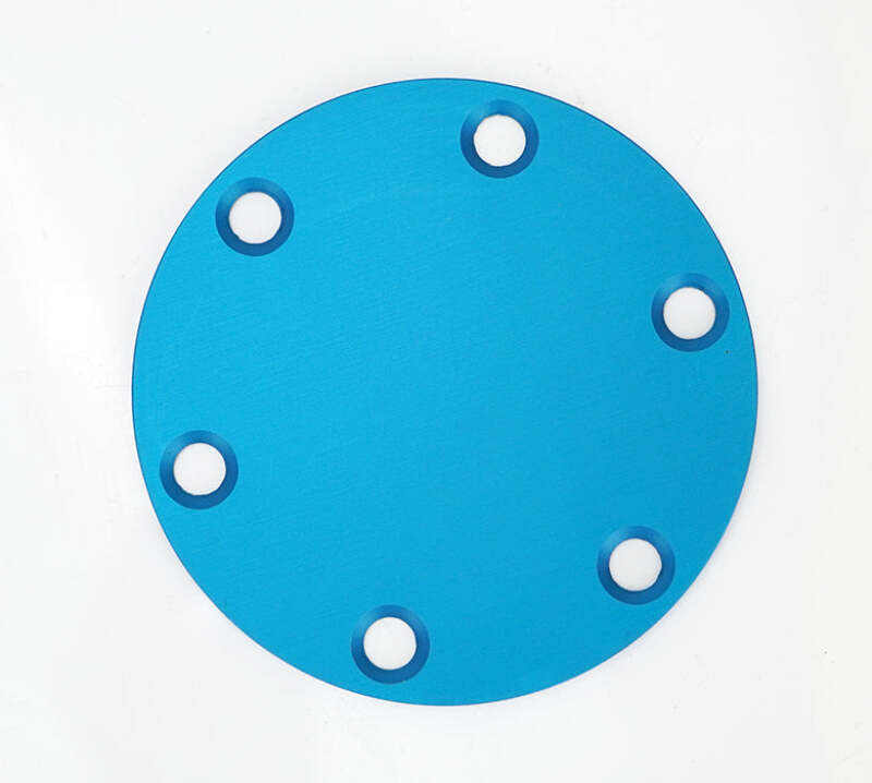 NRG Horn Delete Plate Laser Logo - Blue (STR-250BL)