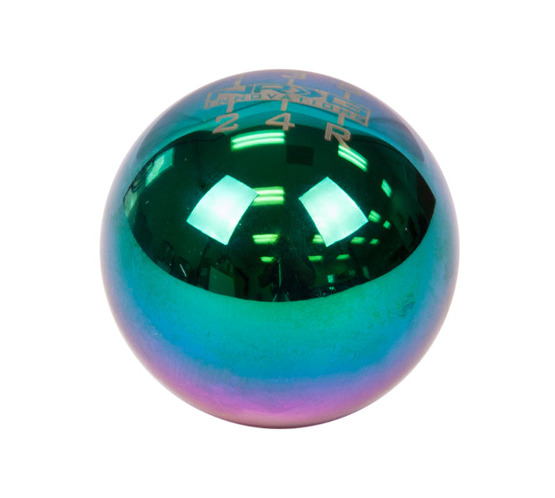 NRG Ball Style Shift Knob For Honda - Heavy Weight 480G / 1.1Lbs. - Multicolor / Neochrome (SK-300MC-2-W) - photo 2