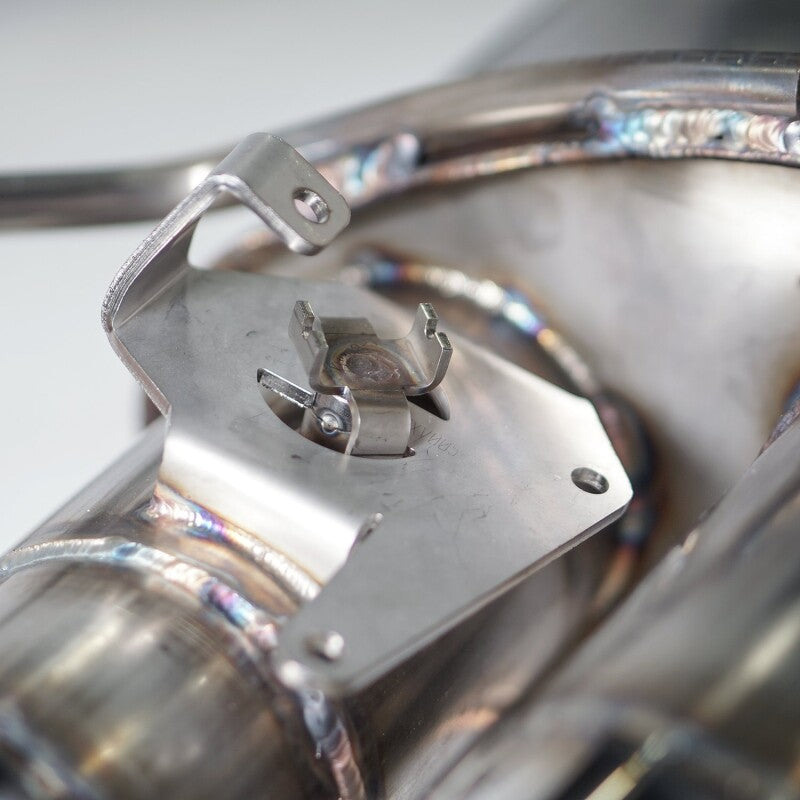 Stainless Works 2018+ Ford Mustang GT Redline Cat-Back Performance Connect H-Pipe with Active Valves - photo 4