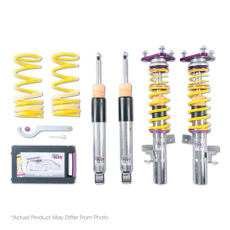 KW Clubsport Coilover Kit for Chevrolet Corvette (C6) Z06+ZR1, w/ electronic shock control (35261715)