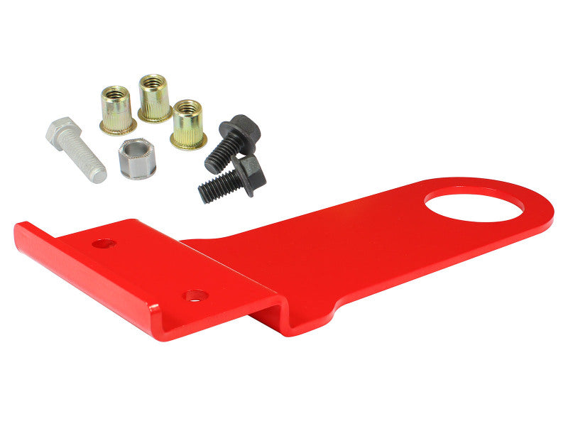 aFe Control Front Tow Hook Red 05-13 Chevrolet Corvette (C6) (450-401005-R) - photo 2