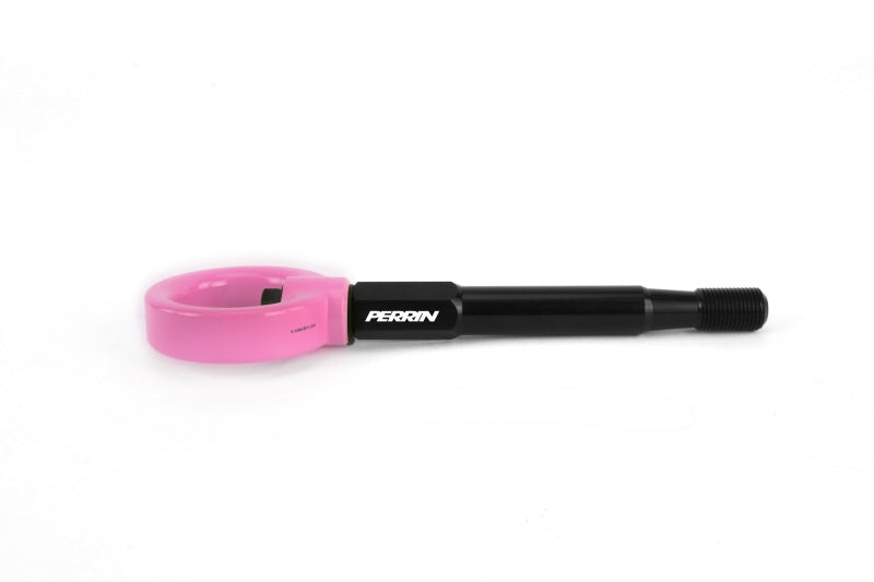 Perrin 15-21 Subaru WRX/STI / 24-26 Crosstrek / 25-26 Forester Tow Hook Kit (Rear) - Hyper Pink (PSP-BDY-252HP) - photo 2