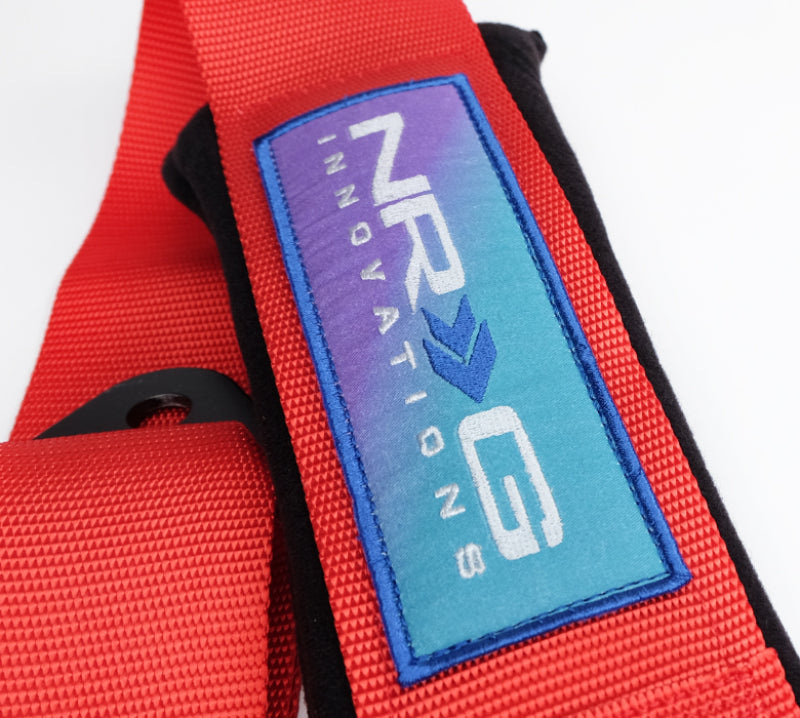 NRG 5PT 3in. Seat Belt Harness / Cam Lock - Red (SBH-B6PCRD) - photo 4
