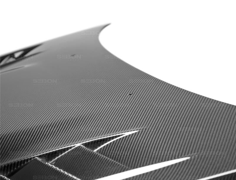 Seibon 2008-2009 Subaru WRX/STI CW-style Carbon Fiber Hood - photo 5