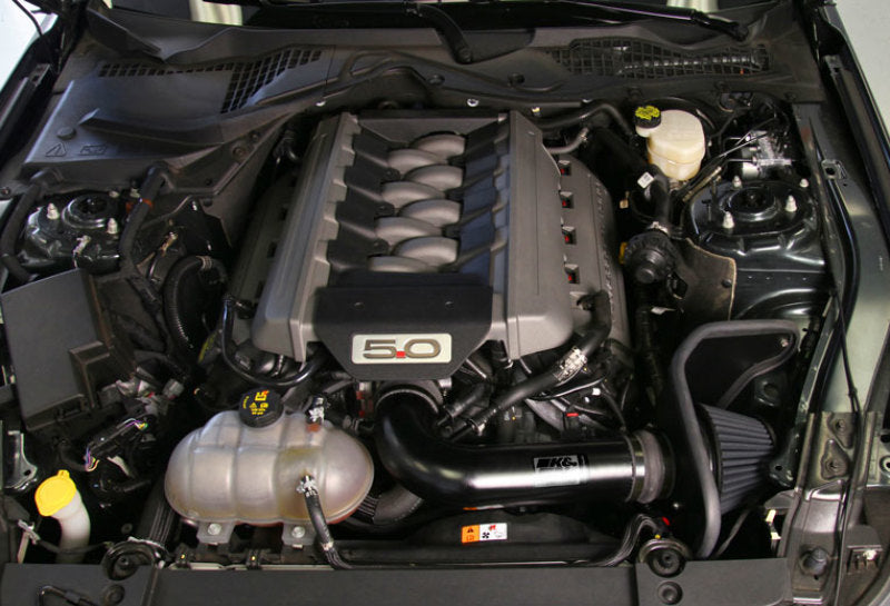 K&N 2015 Ford Mustang GT 5.0L V8 Black Performance Intake Kit (knn71-3535) - photo 7
