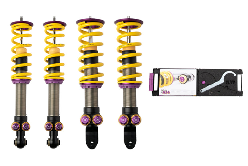 KW V5 Coilover Kit Bundle for Chevrolet Corvette C8 Stingray w/o MagRide / w/o NoseLift (30961031)