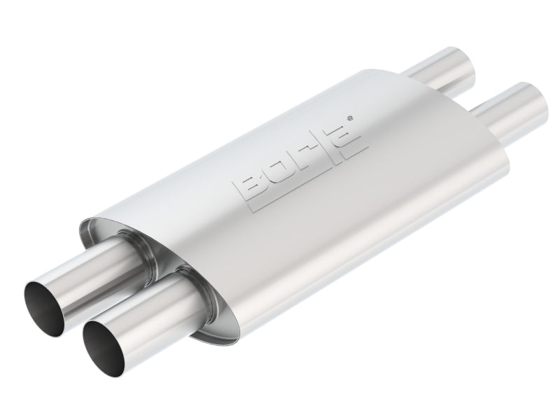 Borla 2015-2017 Ford Mustang GT 5.0L Touring Muffler (Does Not Fit OEM Exhaust)