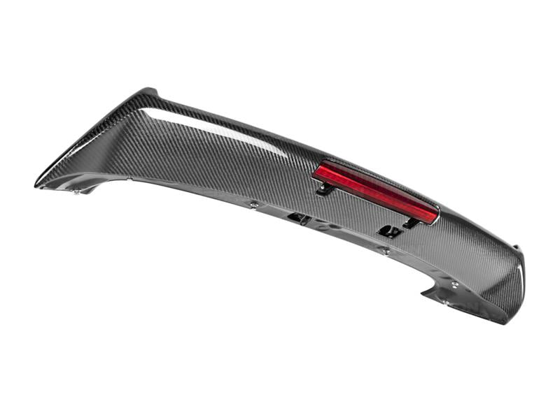 Seibon 2008-2011 Subaru WRX/STI Hatchback STI-Style Carbon Fiber Rear Spoiler w/ LED Light Included - photo 5