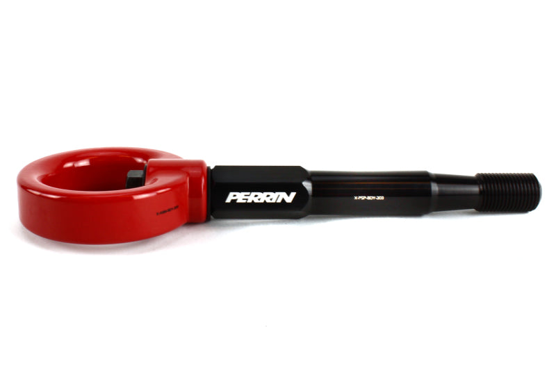 Perrin 15-17 Subaru WRX & STI / 13-17 Crosstrek / 12-16 Impreza Tow Hook Kit (Front) - Red (PSP-BDY-232RD) - photo 2