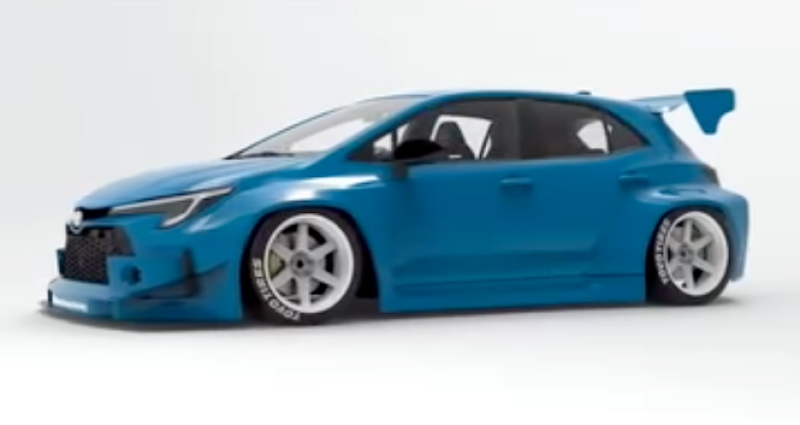GReddy Pandem 2023+ Toyota GR Corolla Full Widebody Kit w/ Wing - photo 3