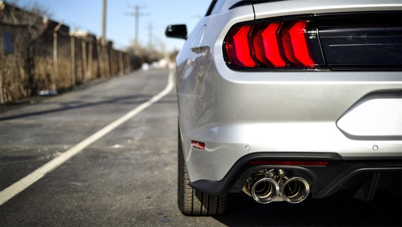 CORSA Performance 2018-2023 Ford Mustang GT Fastback 5.0L 3in Sport Axle-Back Exhaust with 4in Polished Tips - photo 3