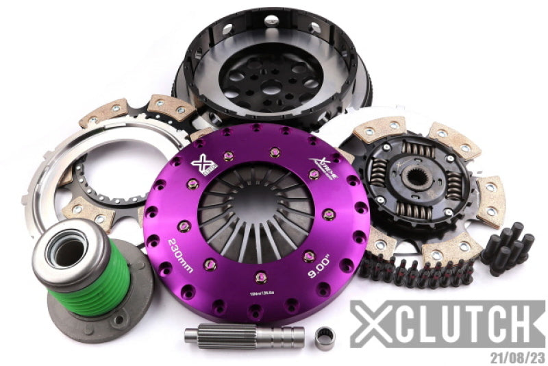 XCLUTCH 15-23 Ford Mustang EcoBoost Premium 2.3L 9in Twin Sprung Ceramic Clutch Kit