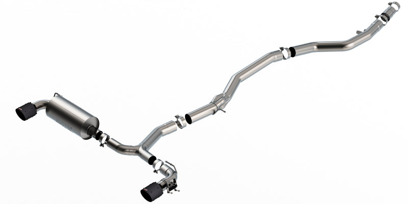 Borla 2020 Toyota Supra GR 3.0L I6 3in ATAK Cat-Back Exhaust - Carbon Fiber Tips