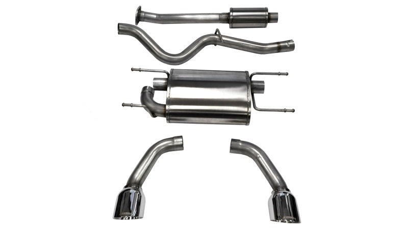 CORSA Performance 2012-2025 Scion FRS / Subaru BRZ Polished Sport Cat-Back Exhaust