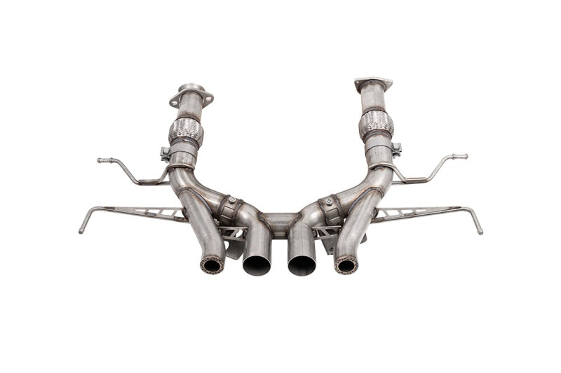 CORSA Performance 2023-2025 Chevrolet Corvette C8 Z06 3in Valved Cat-Back Exhaust Muffler Delete Track System without Tip