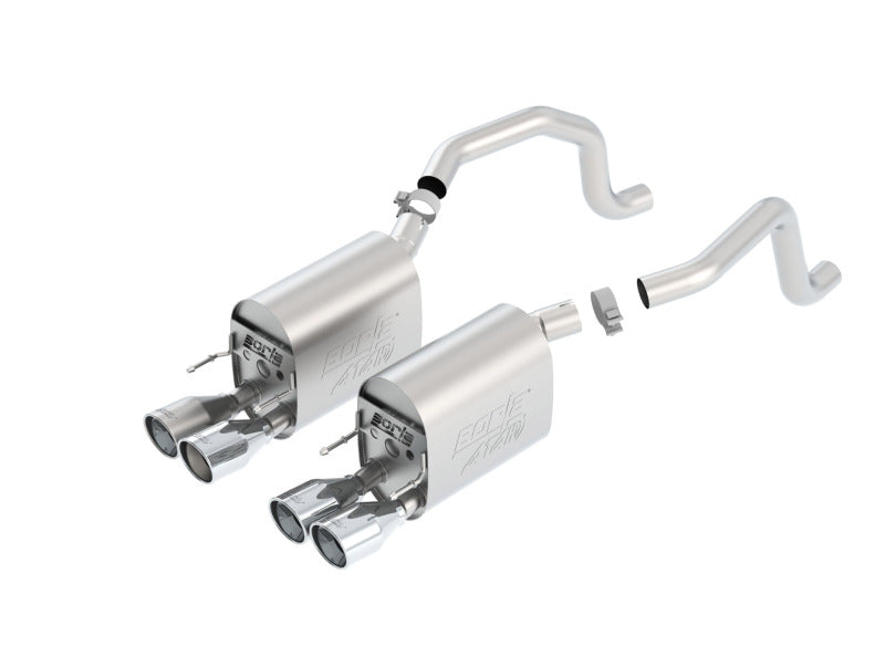 Borla 2009-2012 Chevrolet Corvette C6 Coupe/Convertible 6.2L 8cyl Aggressive ATAK Exhaust